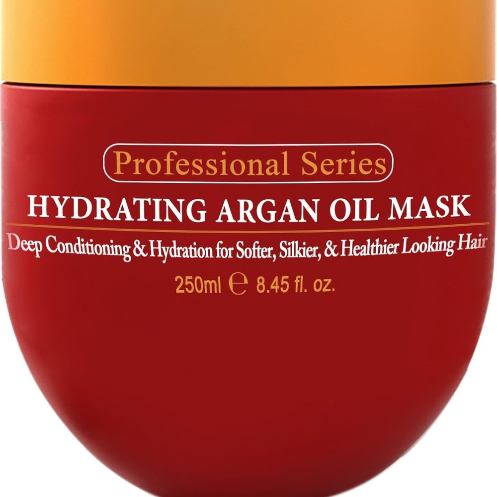 Arvazallia Hydrating Argan Oil Hair Mask Deep Conditioner for Dry Damaged Hair